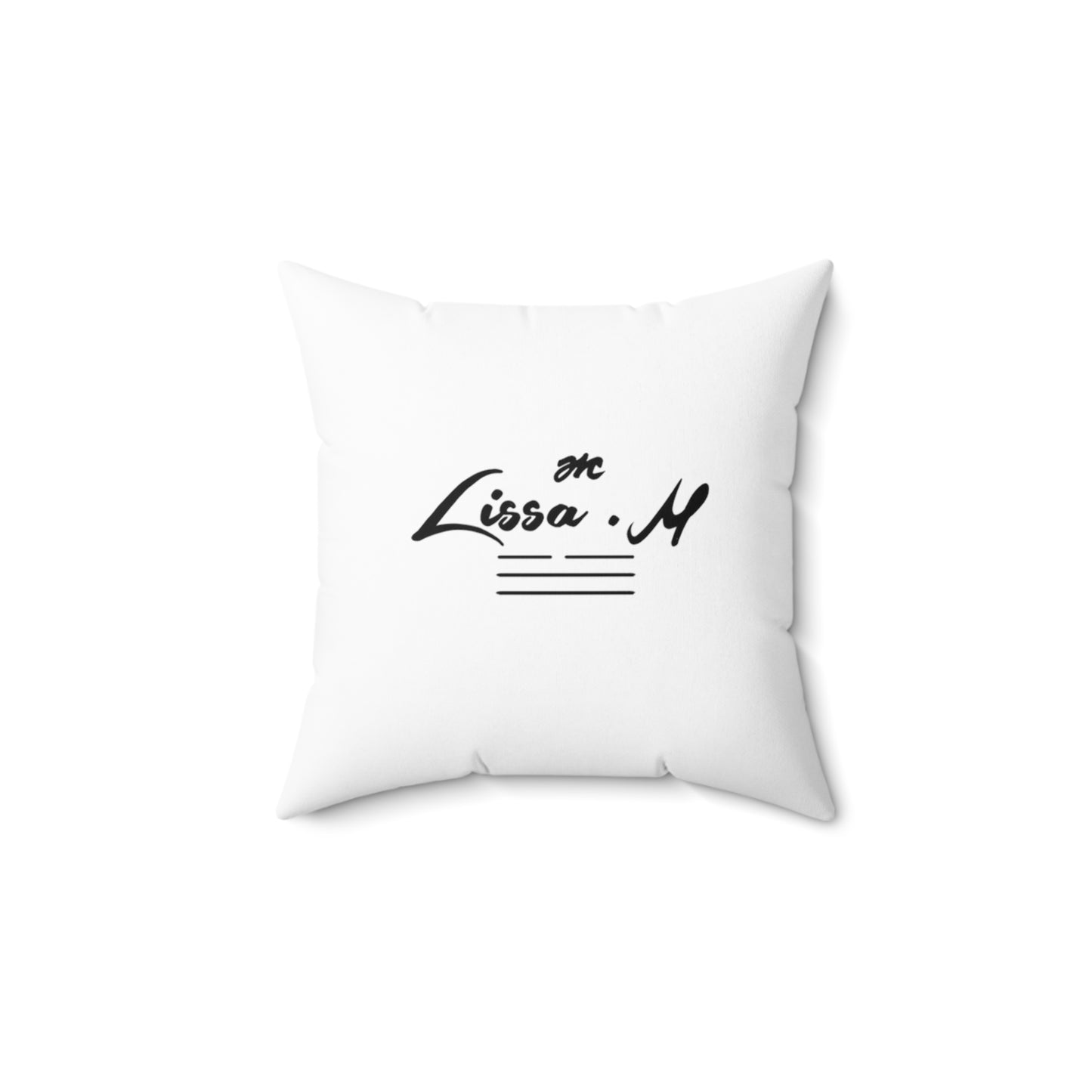 Faux Suede Square Pillow